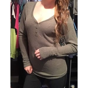 Waffle henley  medium